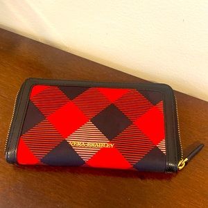 Large,  Vera Bradley wallet. With matching purse. Sold together or separately